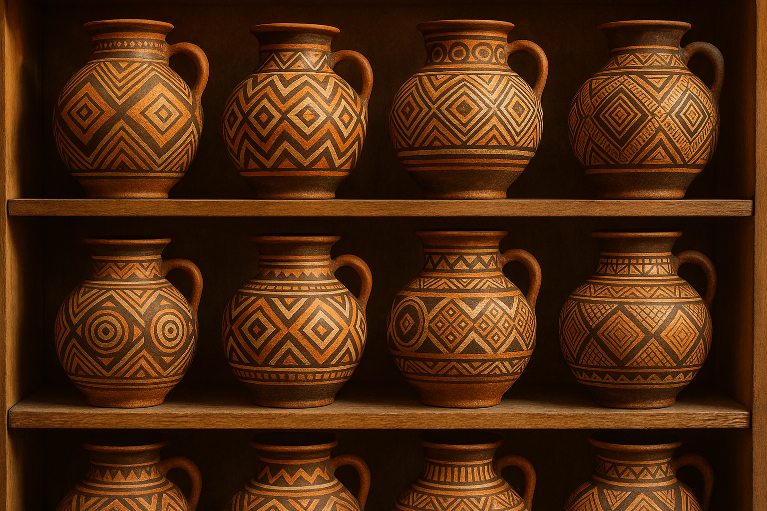 Kapadokya çanak çömlek tarihi eserleri