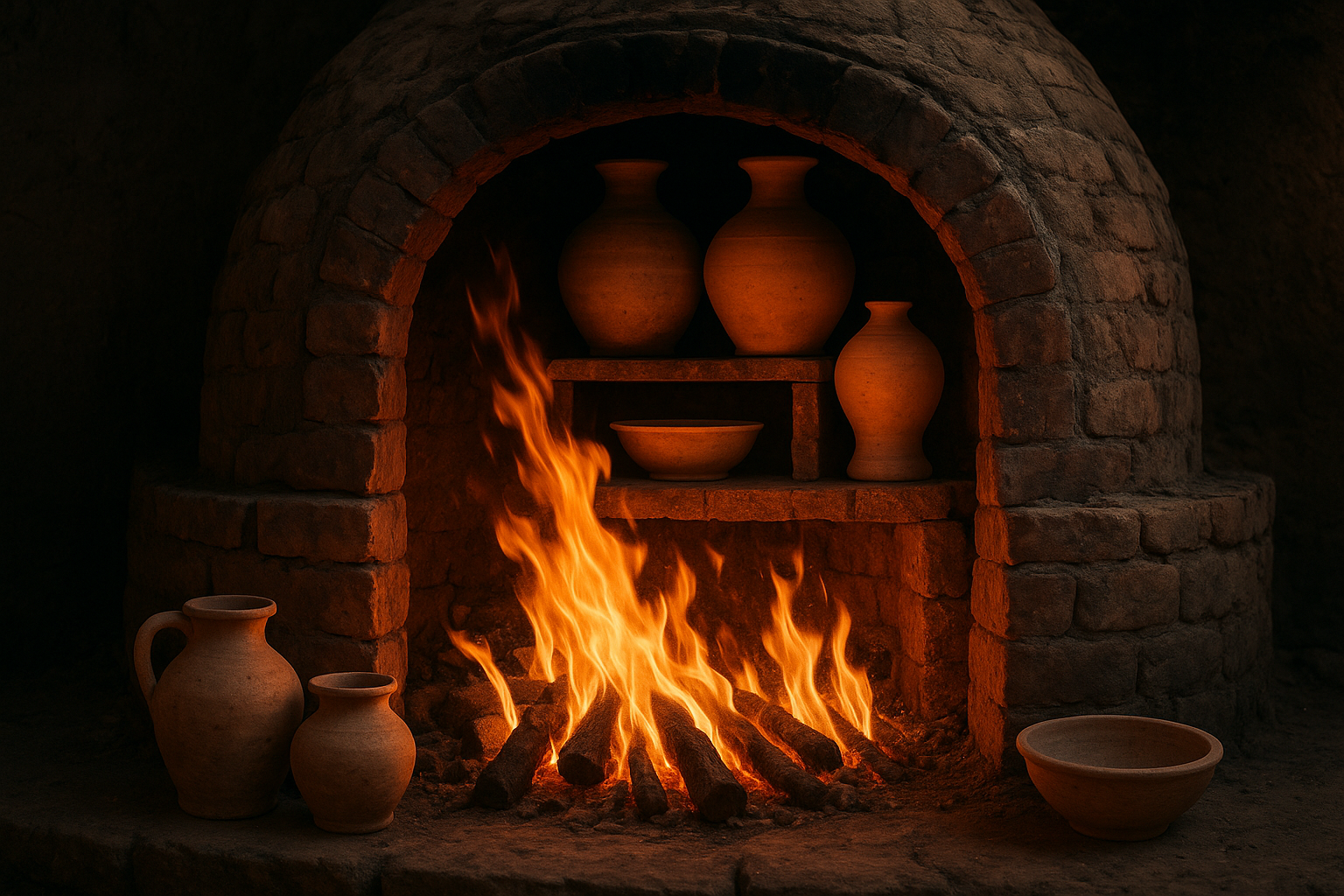 Geleneksel fırın ve pişirme süreci